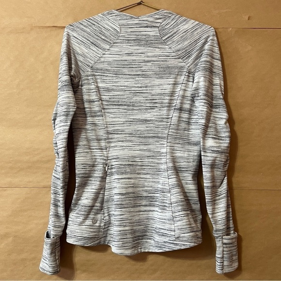 Lululemon | Runderful Long Sleeve Top Space Dye Camo Pullover Size 6 - Picture 8 of 14